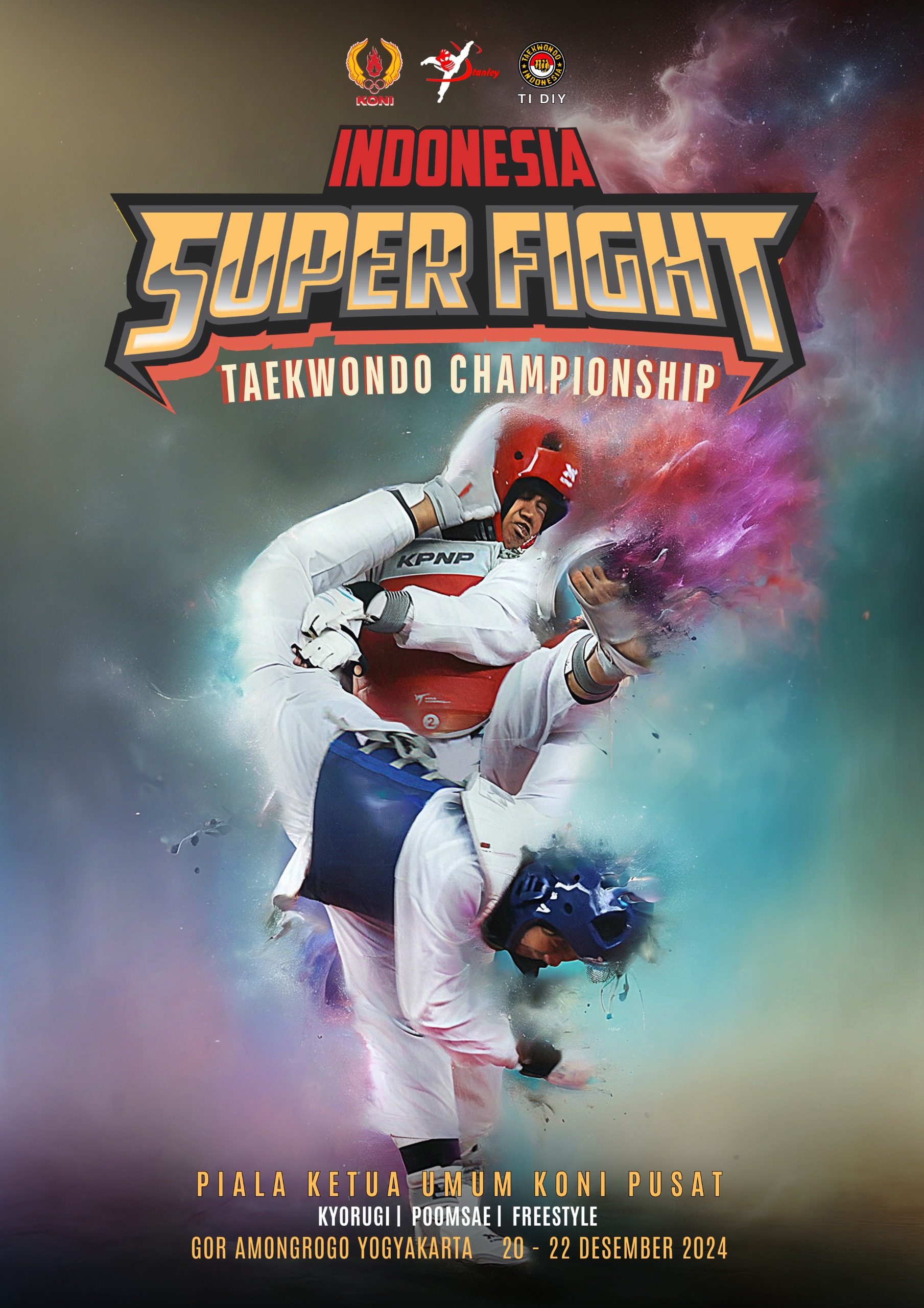 Kejuaraan Indonesia Super Fight Taekwondo Championship 2 Tahun 2024 Stanley Sport ti-sleman.com