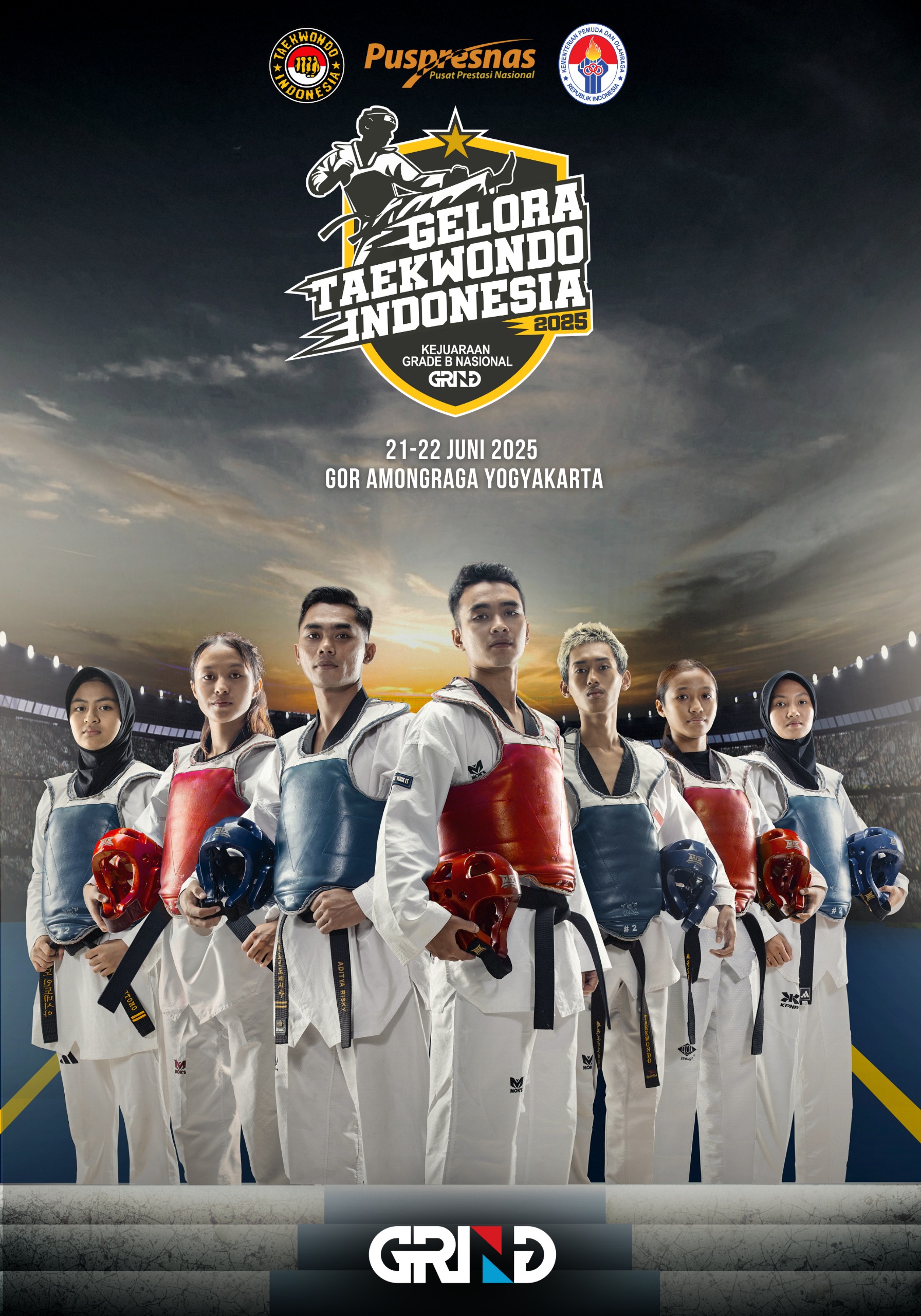 Panggung Juara Taekwondo Indonesia Taekwondo Indonesia PENGKAB SLEMAN